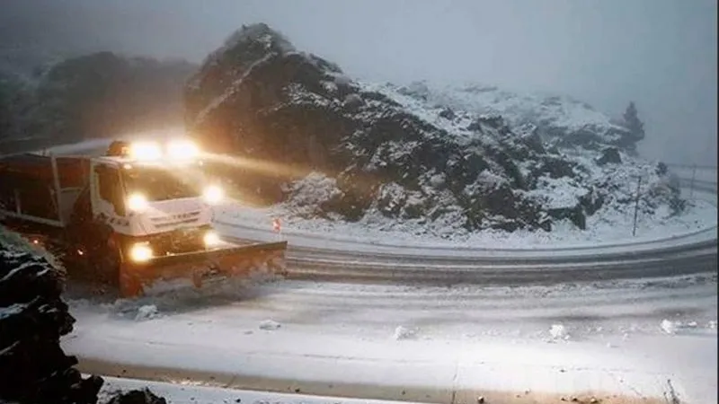 На Испанию обрушился снежный шторм