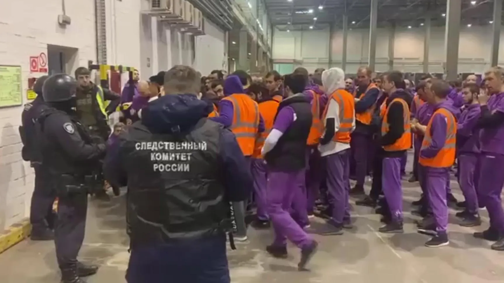 Скриншот из видео Telegram-канала "ГСУ СК России по Московской области"