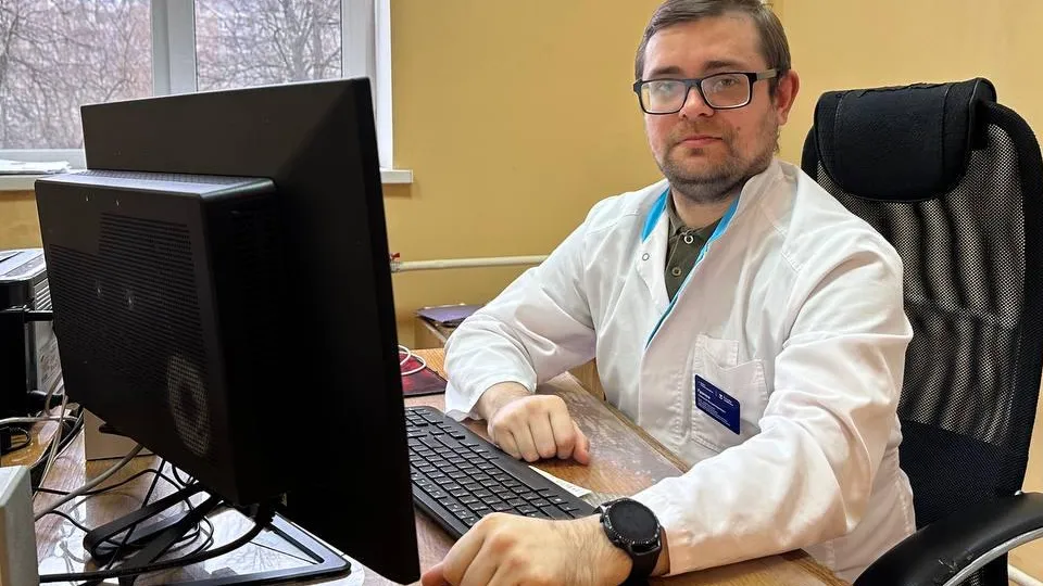 Врач-инфекционист ЭЦГБ Алексей Грачев. Фото: Электростальская центральная городская больница