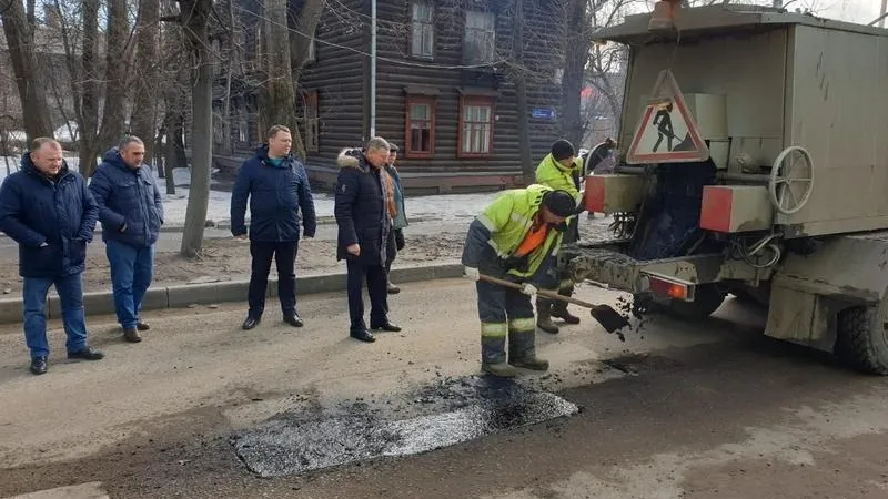 Девятьсот ям устранили на дорогах в Люберцах с начала февраля