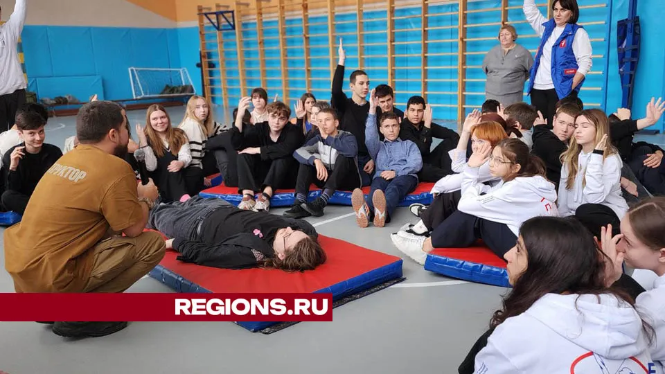 Мастер-класс по оказанию первой помощи прошел в Лосино-Петровском. Фото: Валерия Тингаева