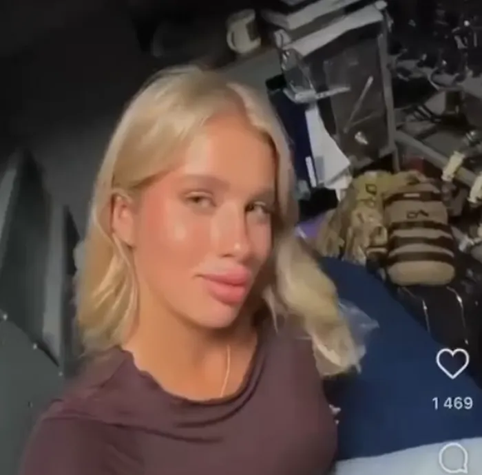 Скриншот с видео Марии Шалаевой