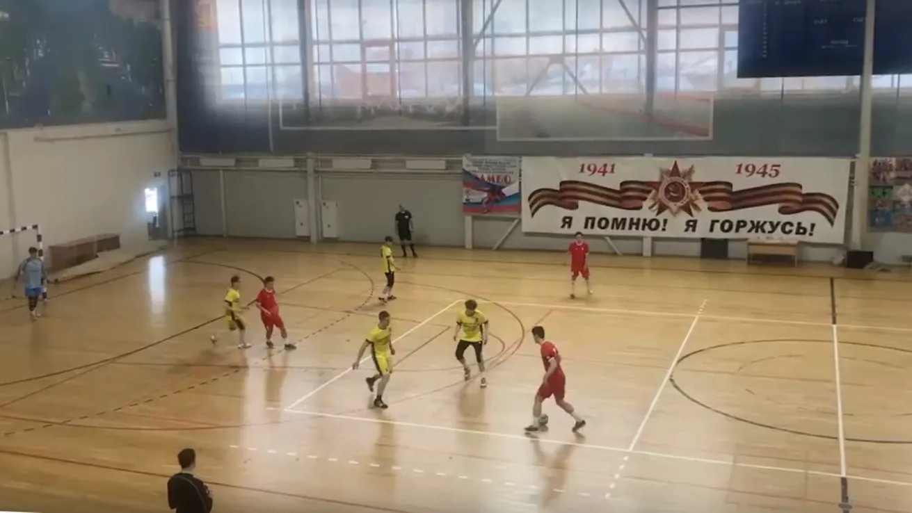 Фото: скриншот прямой трансляции&nbsp;Спарта-ЗПК : Автомобильно-дорожный колледж (г.о. Бронницы) в социальной сети Вконтакте