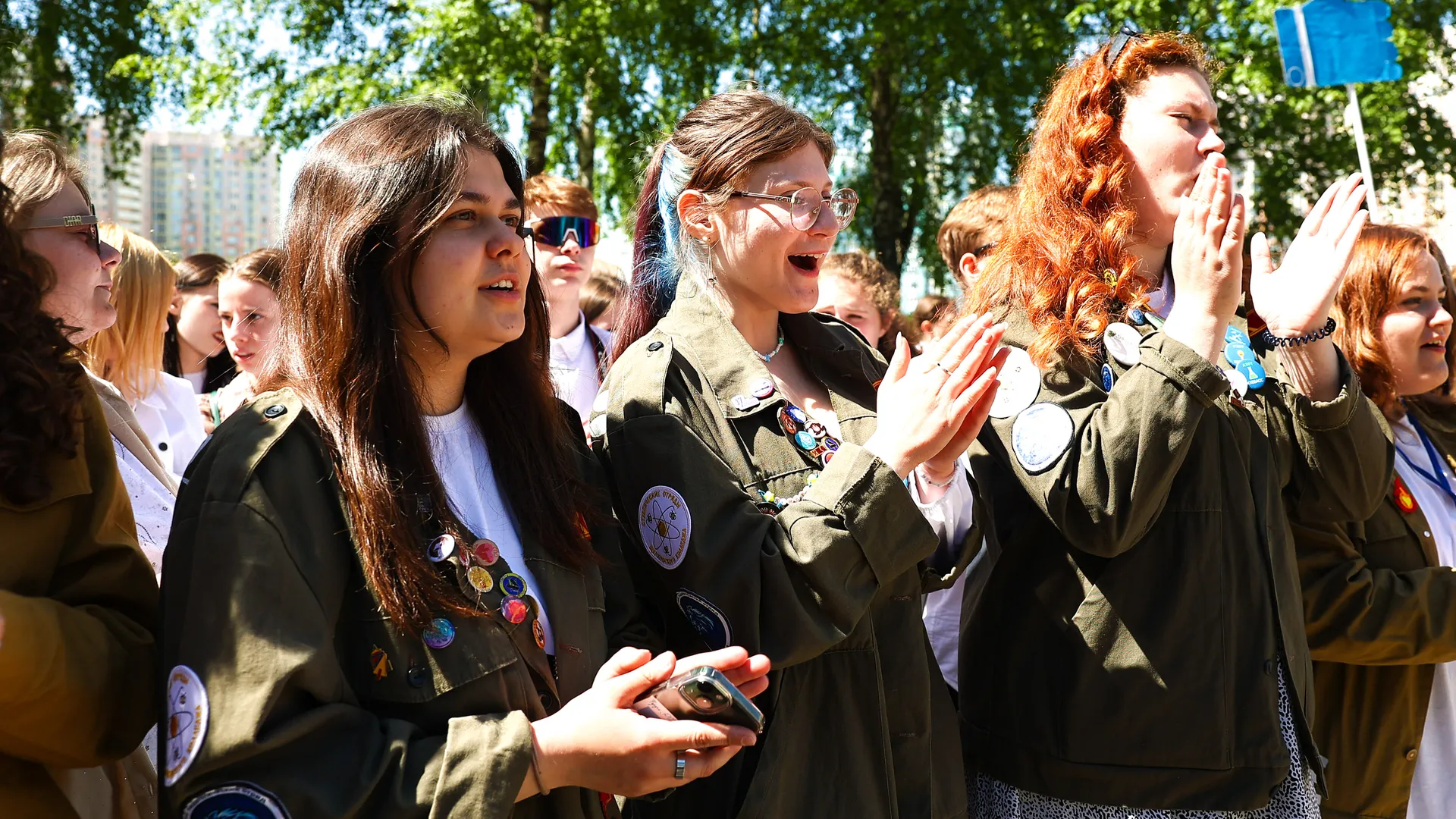 Торжественное открытие трудового семестра студенческих отрядов Московской области