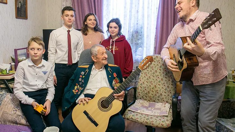 Ветеран Баранов Г.М. Россия Подольск/vk.com