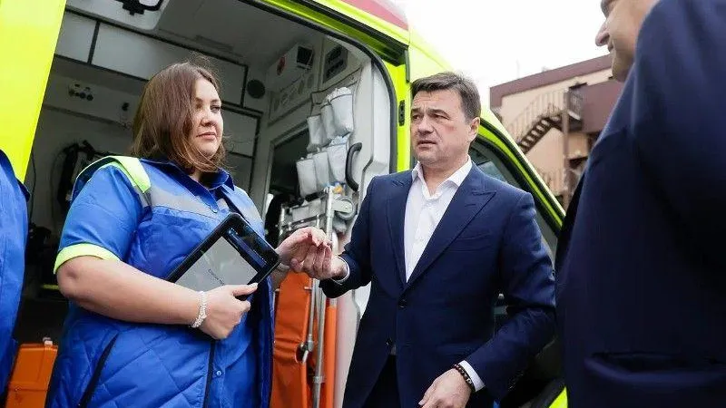 Губернатор Московской области рассказал о мерах поддержки службы скорой помощи
