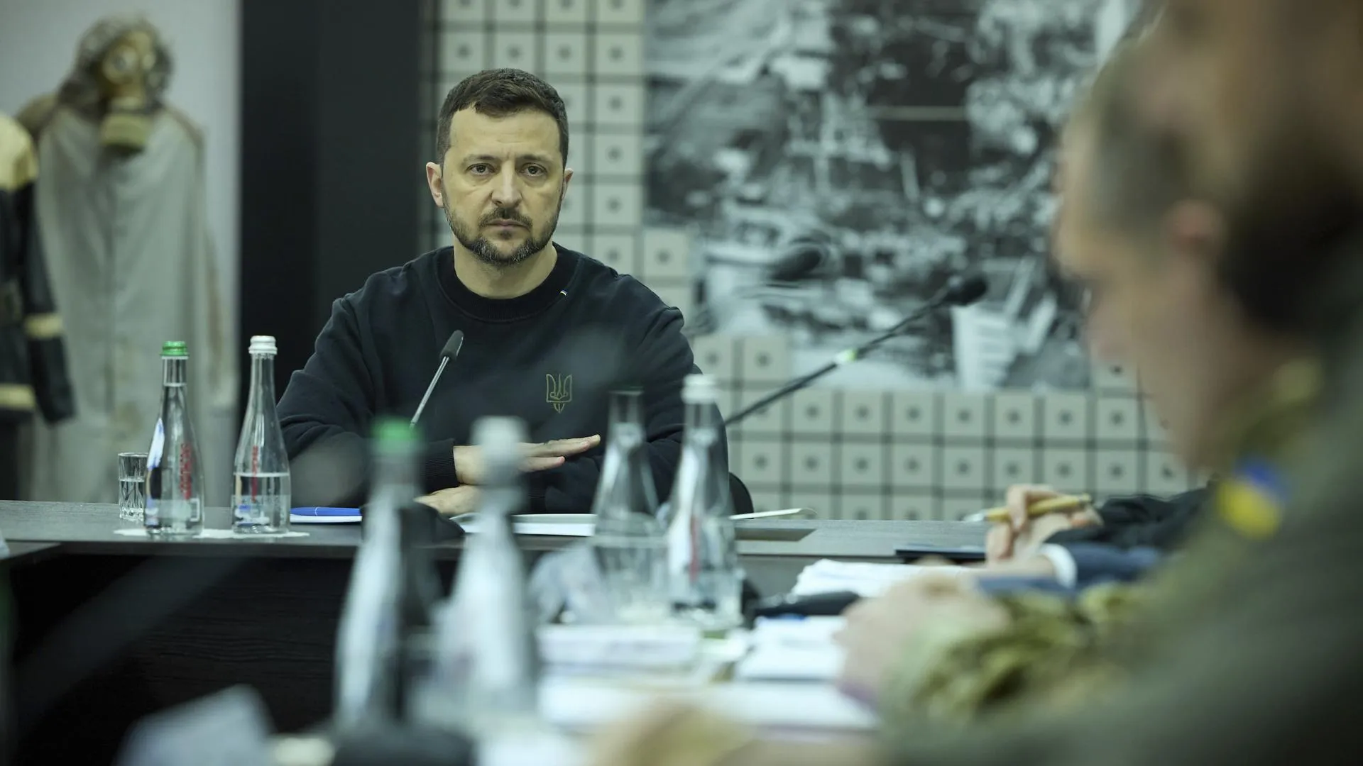 Владимир Зеленский в Чернобыле