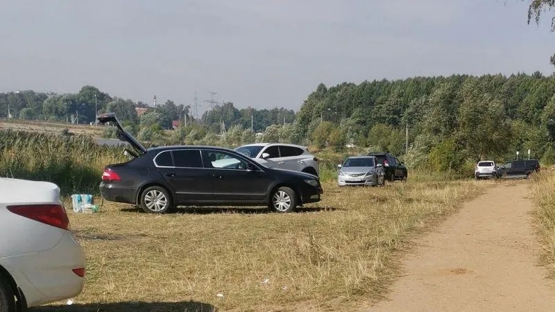 Горе-автомобилисты устроили парковку в водоохранной зоне Солнечногорска
