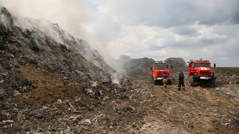Полыхающей свалкой в Съяново-1 в очередной раз занялись следователи