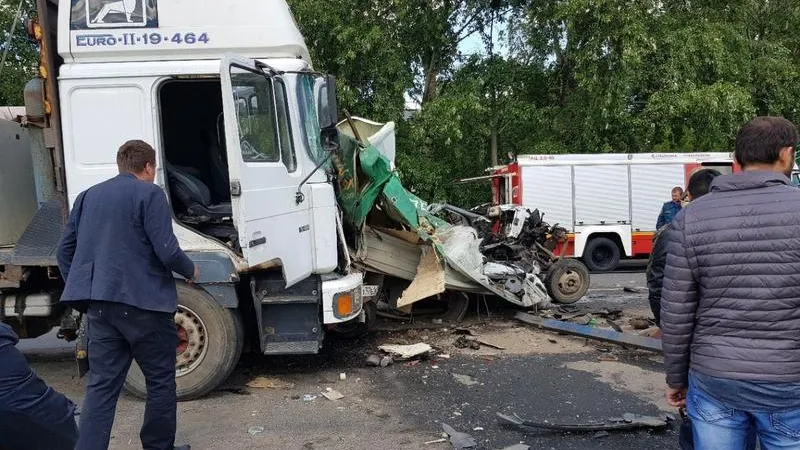 Массовая авария блокировала Новорязанское шоссе в Бронницах