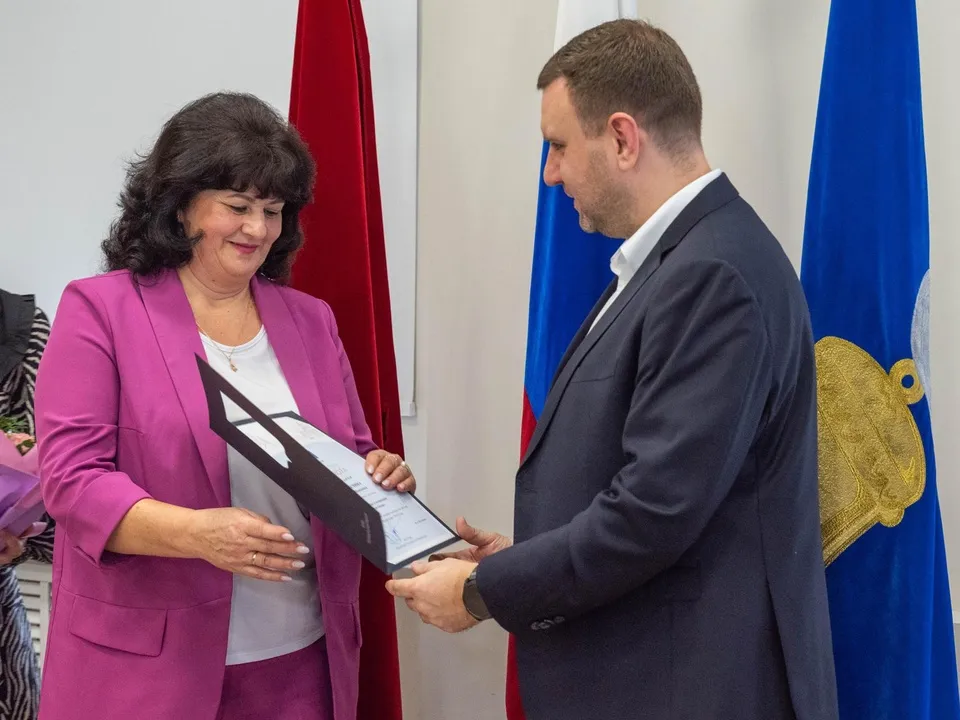 Маляр-штукатур&nbsp;Любовь Перепечина. Фото: пресс-служба администрации г.о. Реутов