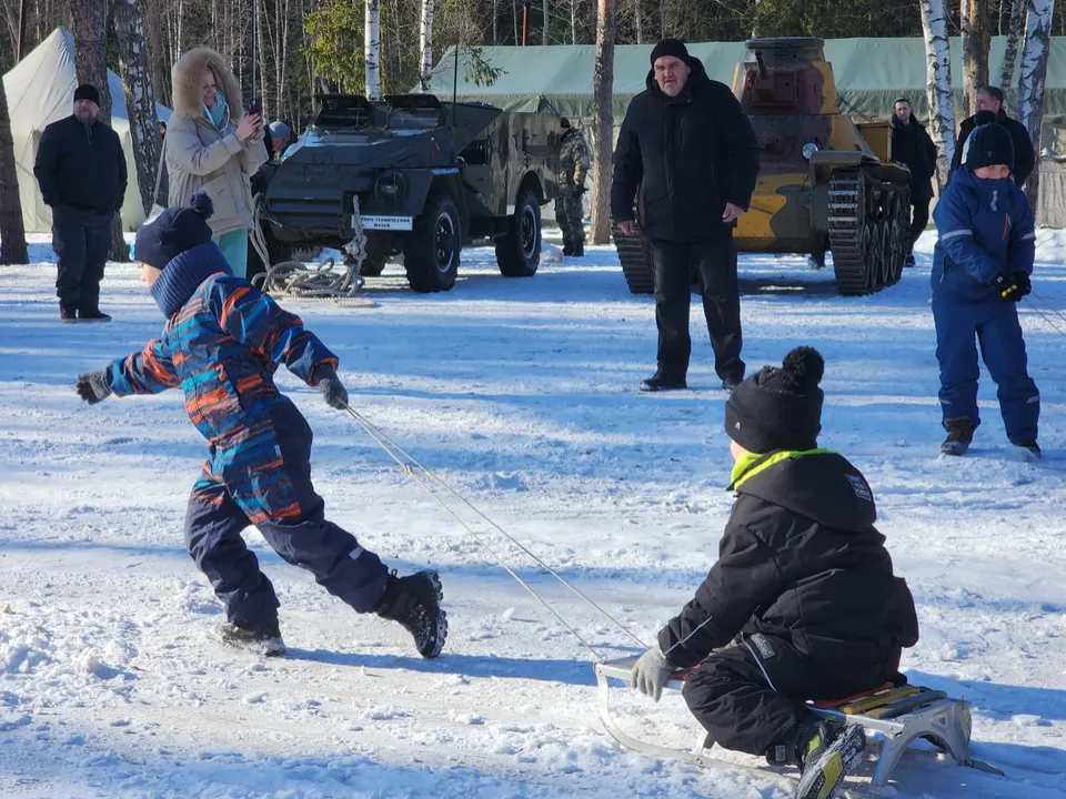 Военно-патриотические игры в Ивановском. Фото: Иван Петрушин