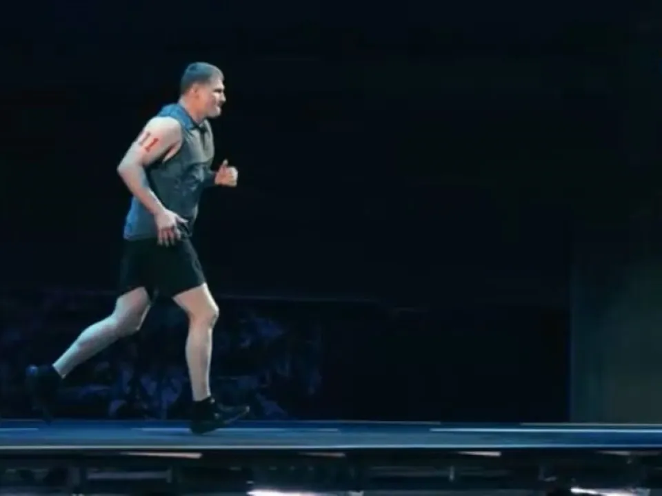 Фото: кадр из телепрограммы «Титаны»