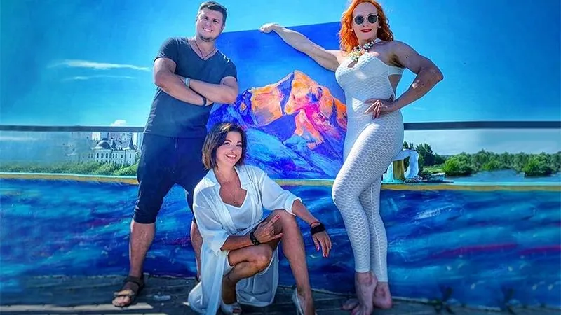 Художница из Подмосковья стала звездой популярного свадебного шоу