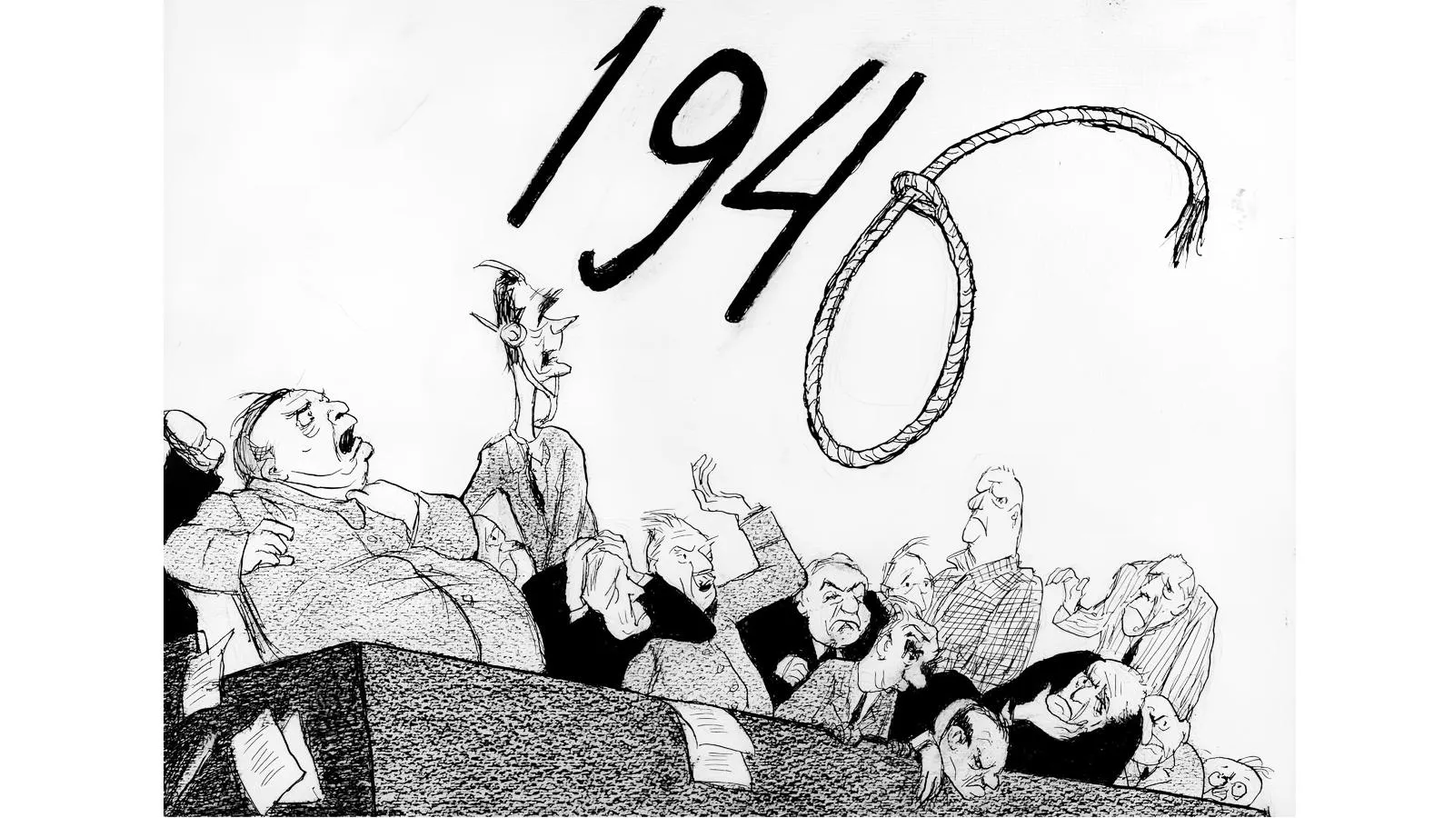 Нюрнбергский приговор. Кукрыниксы