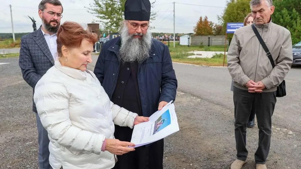 Площадки под размещение будущего храма рассмотрели на выездном совещании. Фото: пресс-служба администрации г.о. Подольск