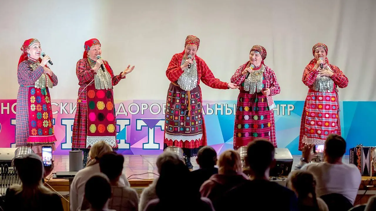 Группа «Бурановские бабушки» вновь приехала в Подольск