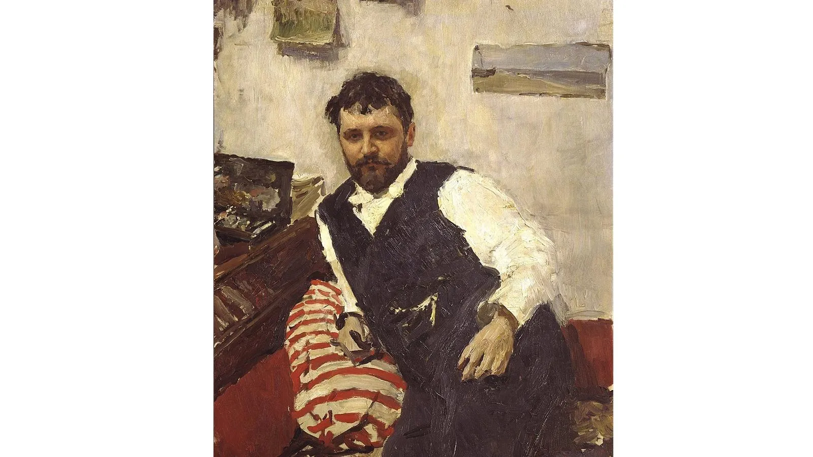 Валентин Серов «Портрет художника Константина Алексеевича Коровина»