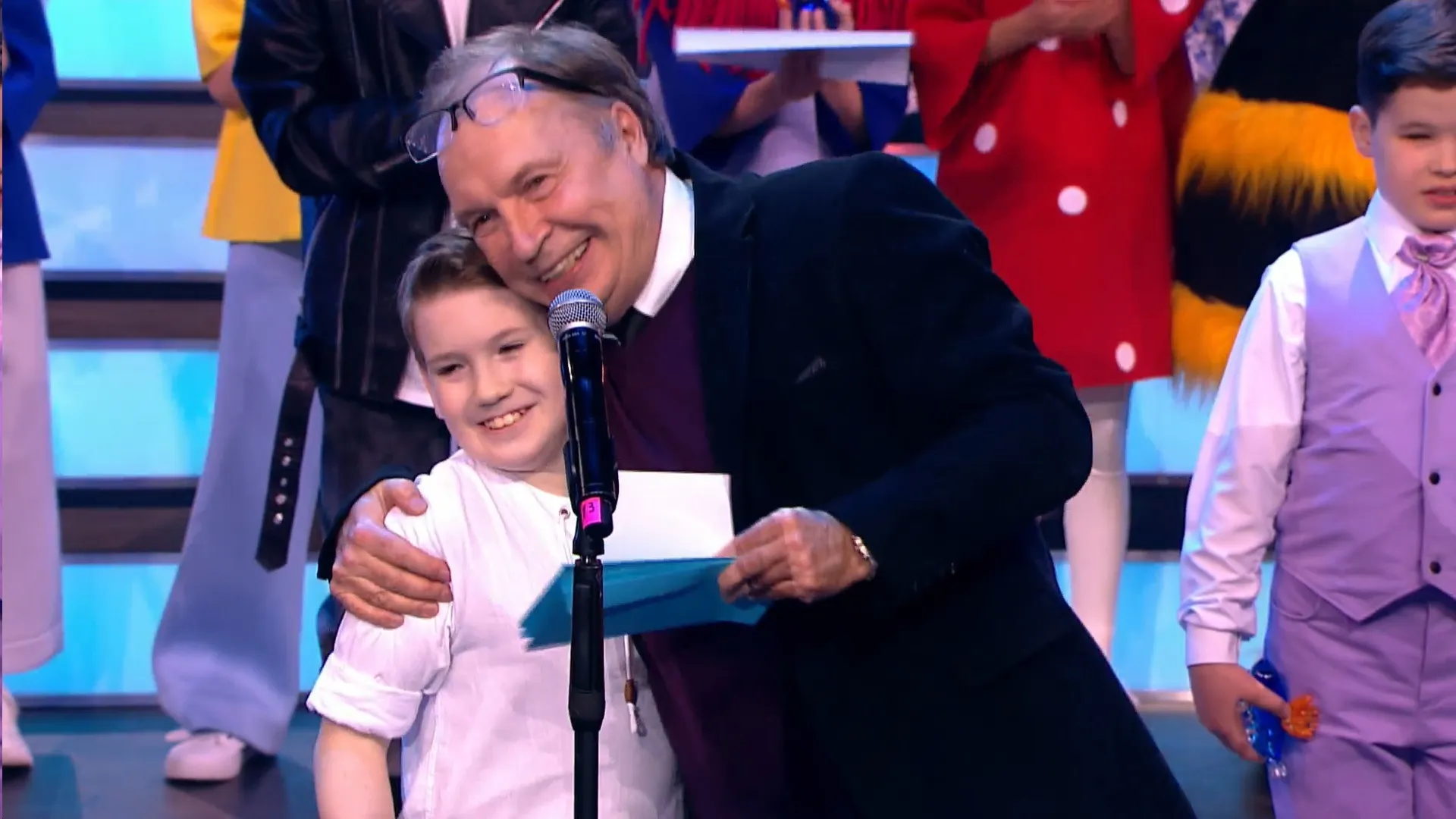 страница национального проекта патриотической песни «Родники. Дети» на странице в социальной сети