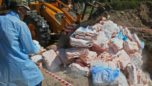 Россельхознадзор уничтожил более 730 тонн санкционных продуктов
