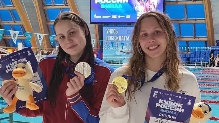 Спортсменки из Рузского округа завоевали еще две медали в финале Кубка России по плаванию