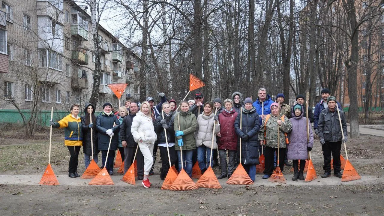 В Воскресенске начался месяц чистоты и благоустройства