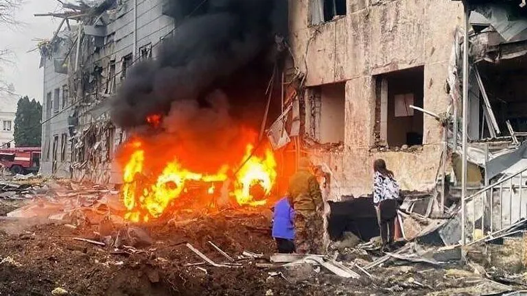 Стоп-кадр видео из соцсетей