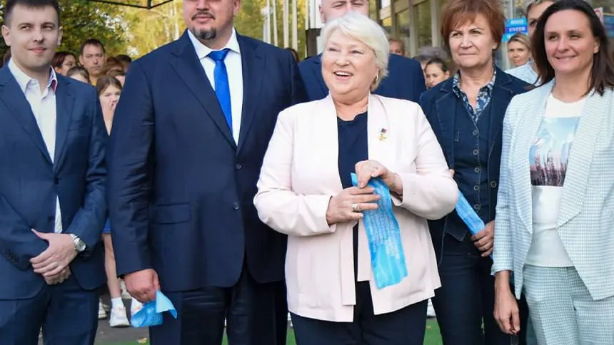 Татьяна Покровская — в центре. Фото: администрация г. о. Электросталь