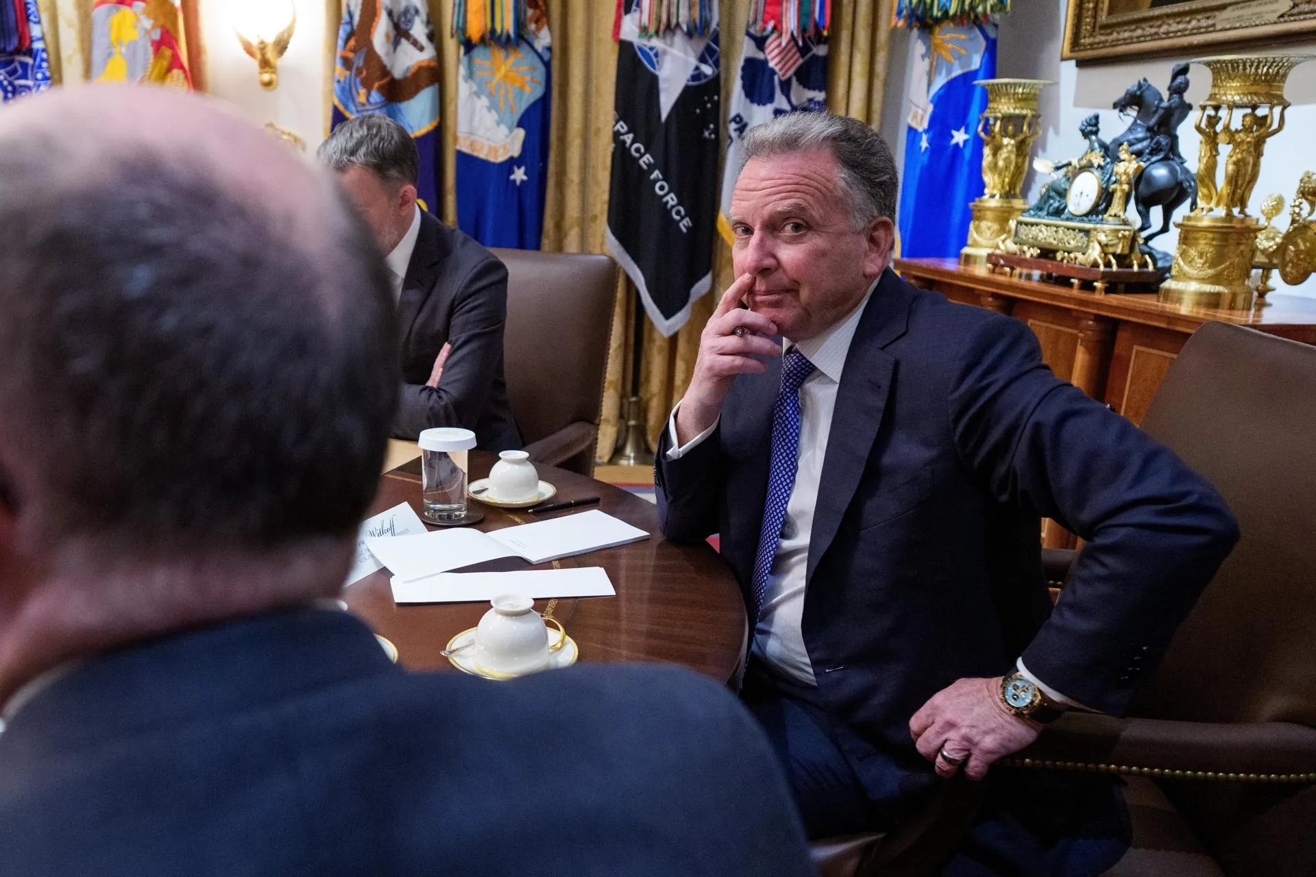 Стив Уиткофф. Aaron Schwartz — Pool via CNP/Consolidated News Photos