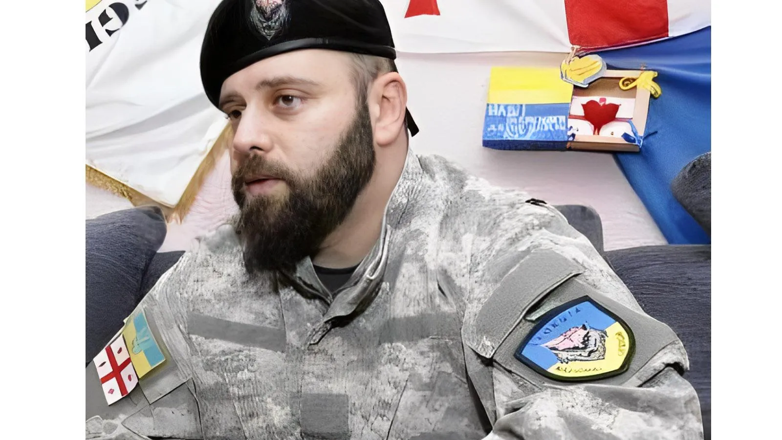 Мамука Мамулашвили** на Украине, 2014 год