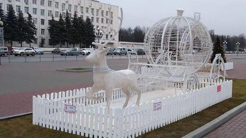 Житель Коломны, оседлавший оленя, может лишиться около 200 тысяч рублей