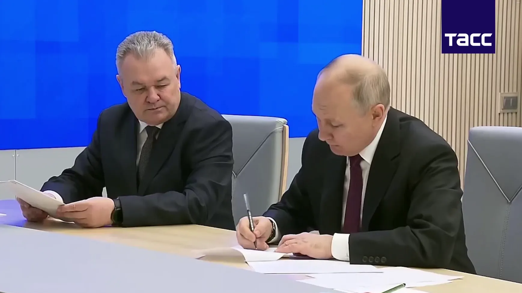 Фото: скриншот с видео в ТГ-канале ТАСС LIVE