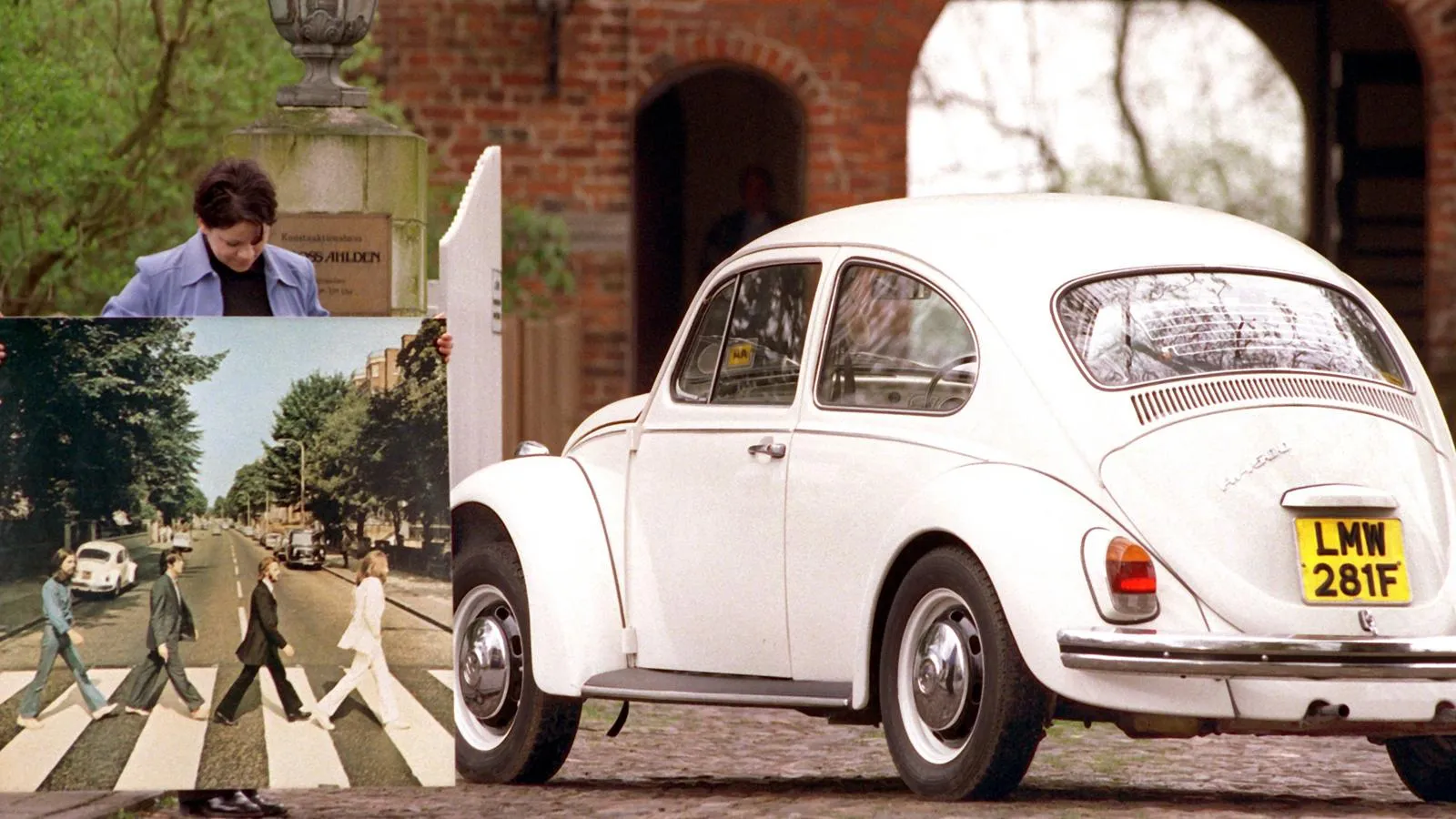 Volkswagen Beetle с номером LMW 28IF. Holger Hollemann