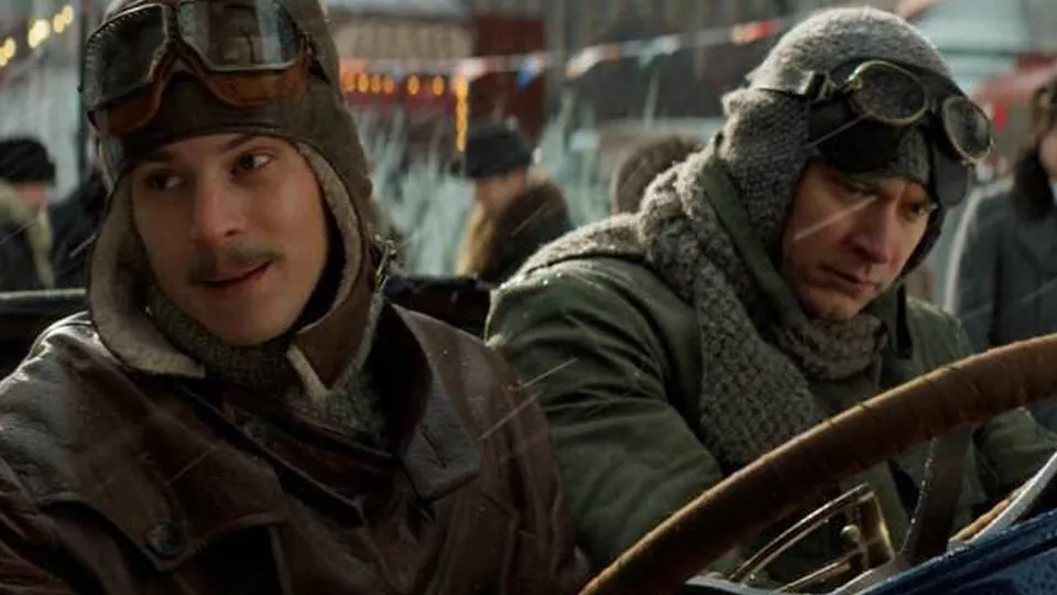 Кадр со съемок фильма «Битва моторов». Реж. Илья Маланин Централ Партнершип