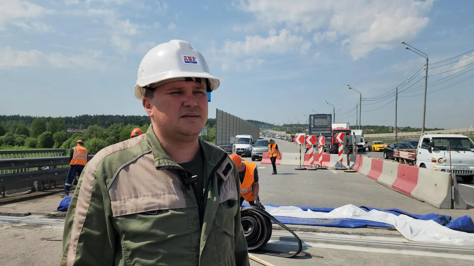 Начальник участка ООО «ДШР» Алексей Галкин