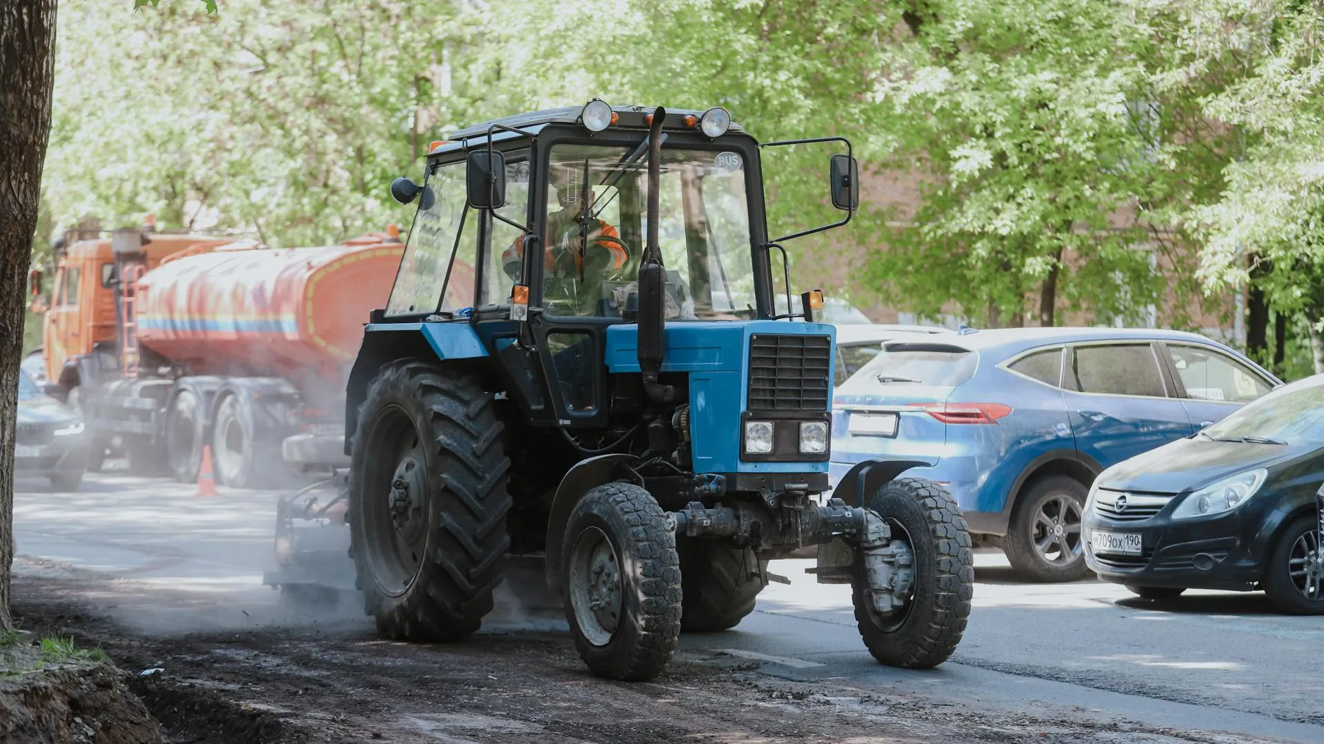 В Химках подходит к концу ремонт автомобильных дорог