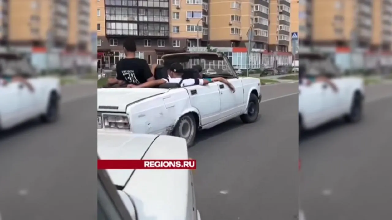 Двоих подростков задержали в Подмосковье за опасное вождение автомобиля