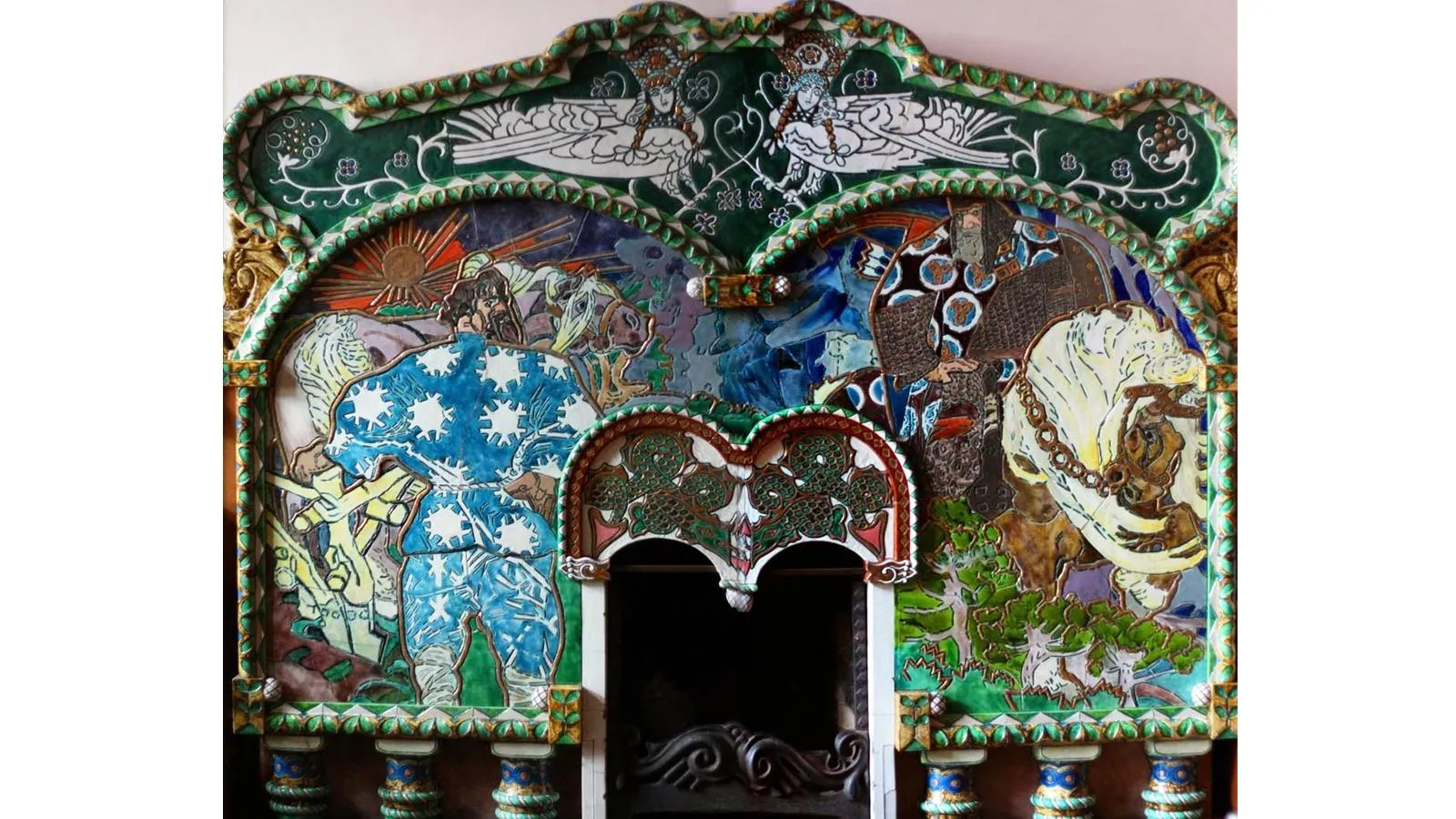 Михаил Врубель «Вольга Святославич и Микула Селянинович». Игорь Кленовый