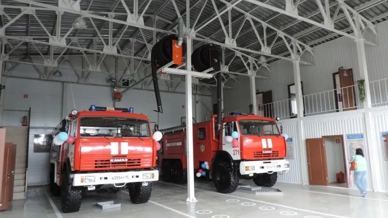 Пожарное депо ввели в эксплуатацию в Егорьевске
