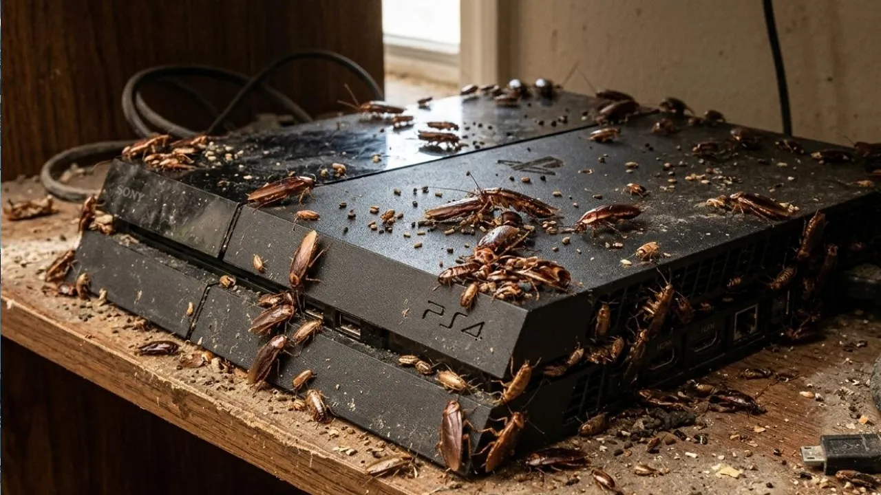 Приставка с «начинкой»: пара из Новосибирска купила PlayStation, кишащую живыми тараканами