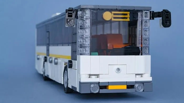 Коллекционер Lego собрал автобус ЛиАЗ «Наше Подмосковье» 