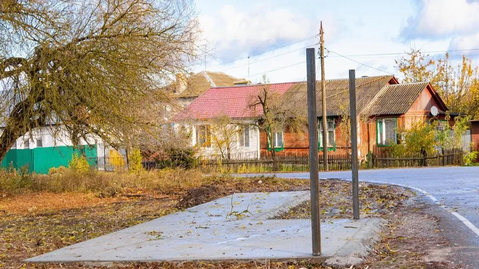 Площадка под контейнеры. Фото: пресс-служба администрации г.о. Кашира