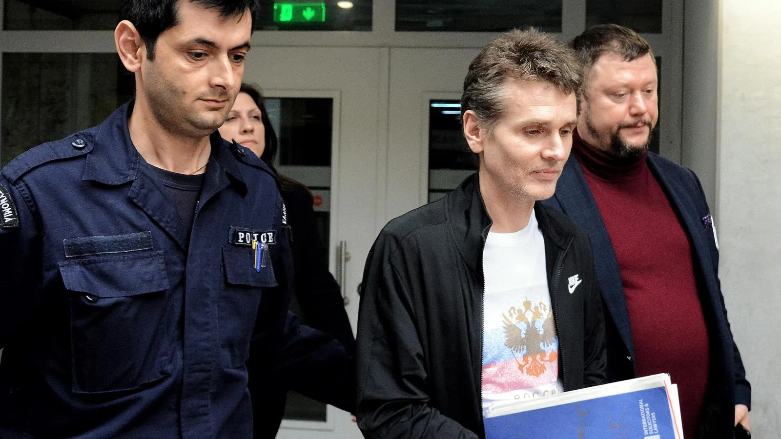 Александр Винник (в центре, в футболе). Giorgos Zachos