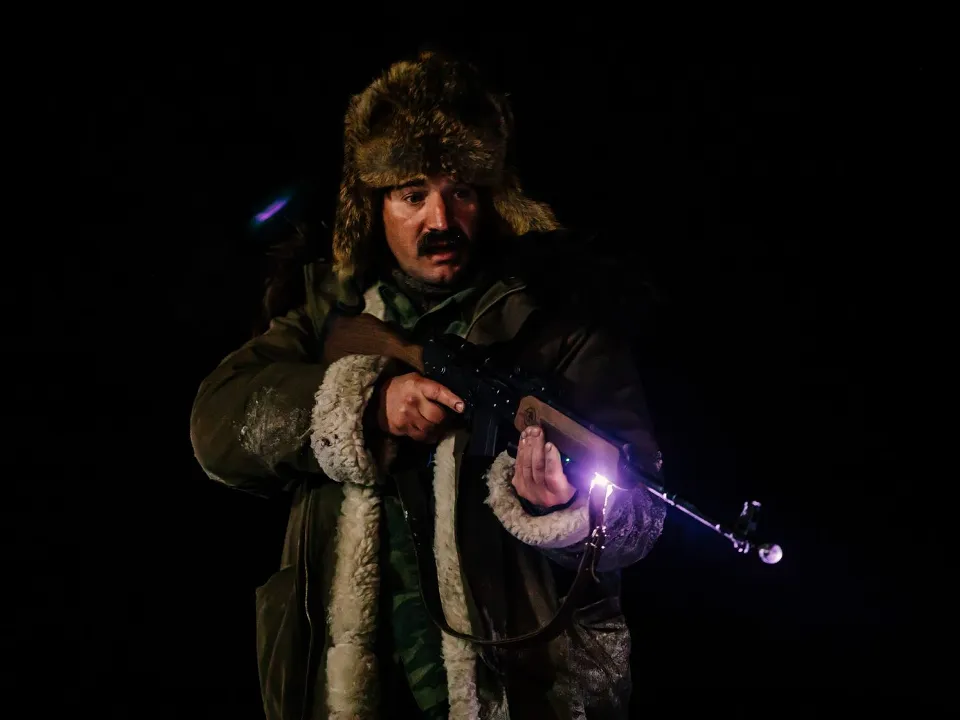 Кадр из фильма «Бешенство». Режиссер Д. Дьяченко. 2023 год