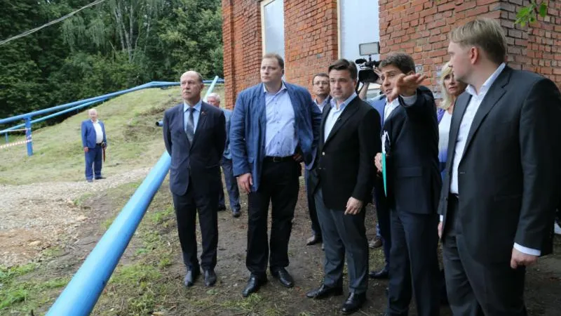 Водозаборный узел осмотрел в Наро-Фоминске глава региона