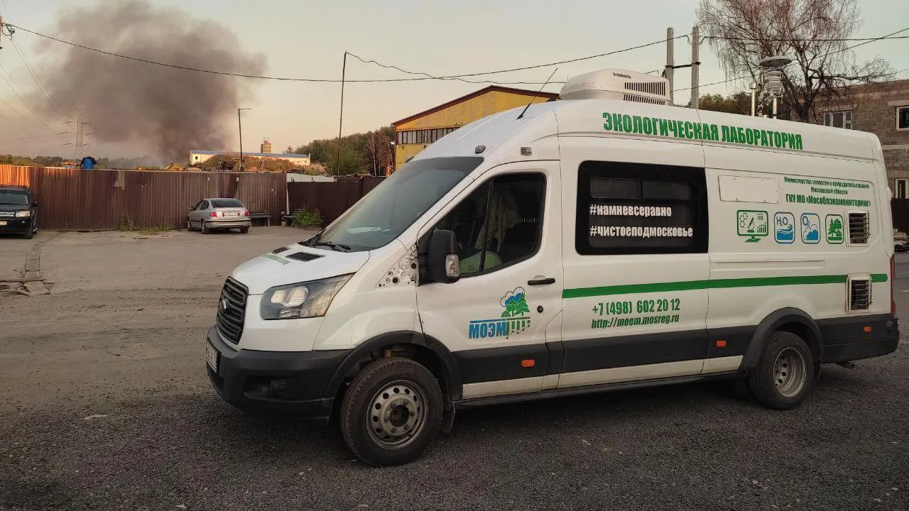 Качество воздуха после пожара в Химках в рамках нормы