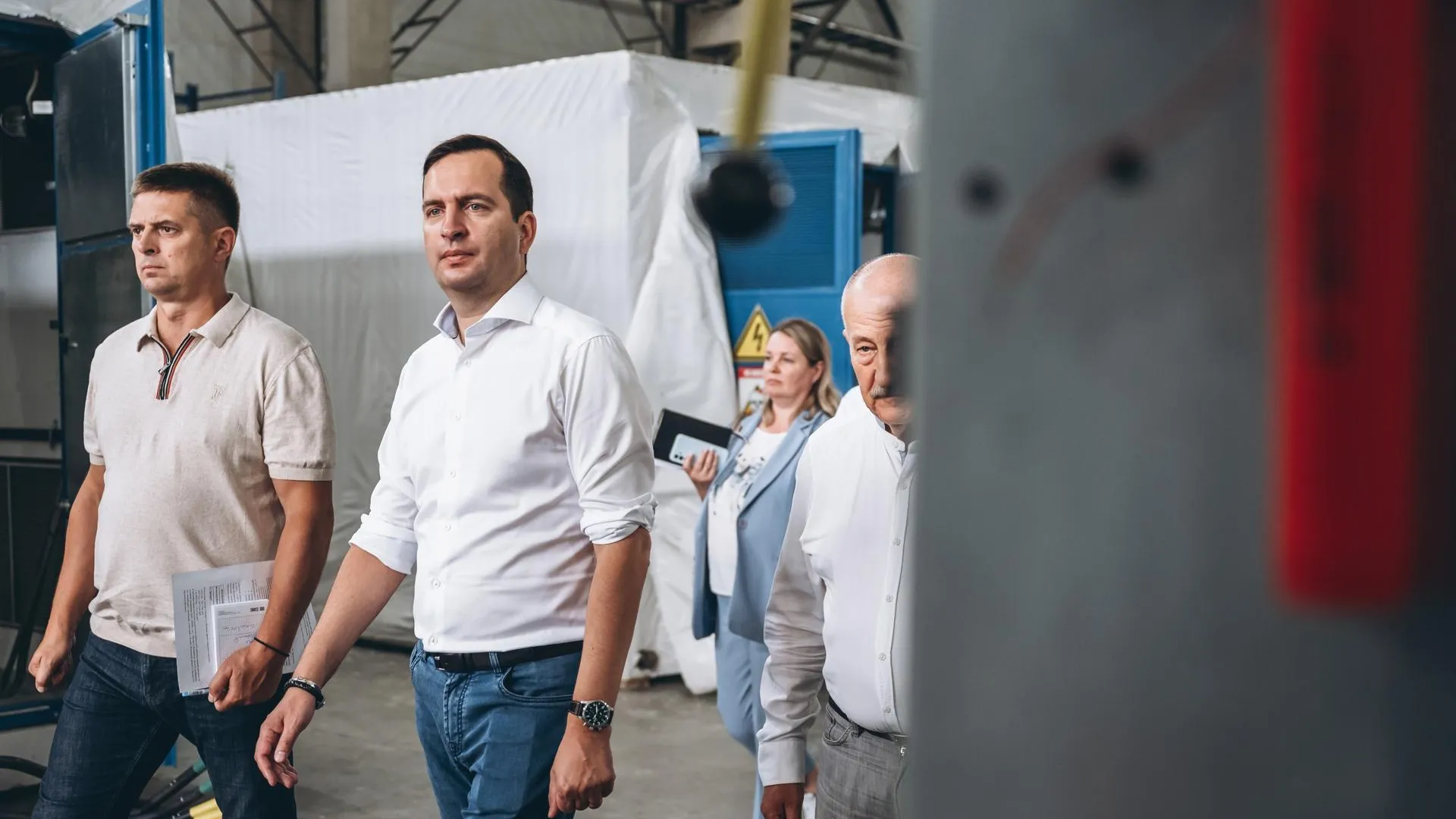 Глава округа Щелково посетил фряновское предприятие «ФЗЭА»