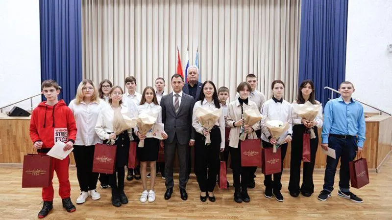Первые паспорта вручили юным жителям Каширы