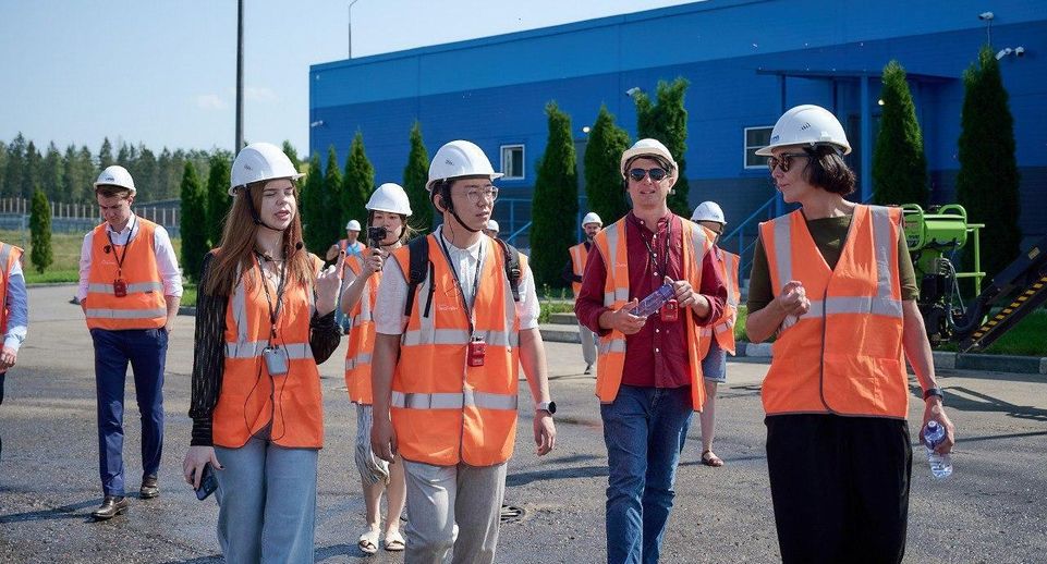 Подмосковье поделилось опытом переработки отходов с делегацией из Китая