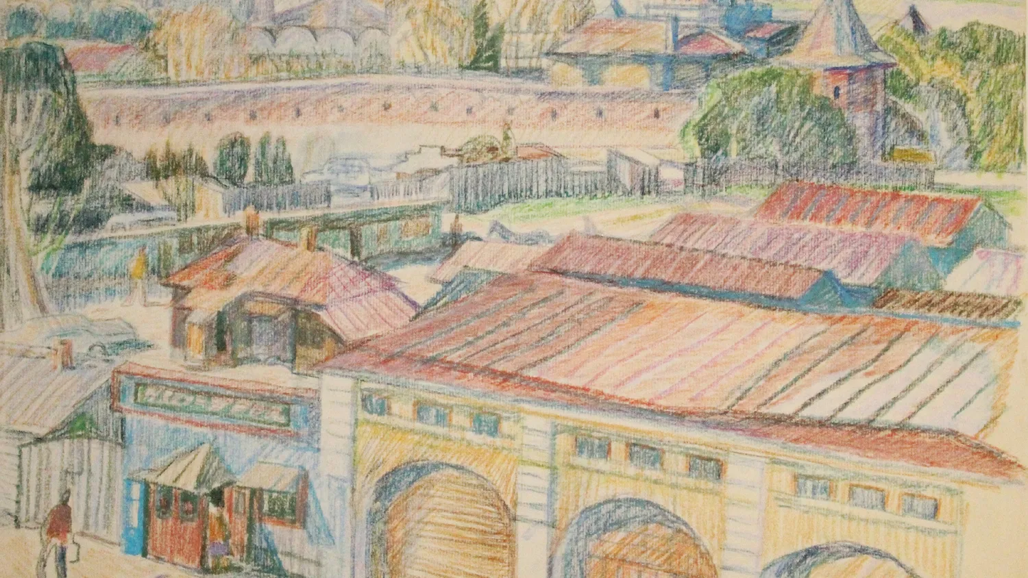 Работа Александры Билль из собрания Коломенско-Зарайского государственного музея-заповедника. Фото: Коломенско-Зарайский государственный музей-заповедник